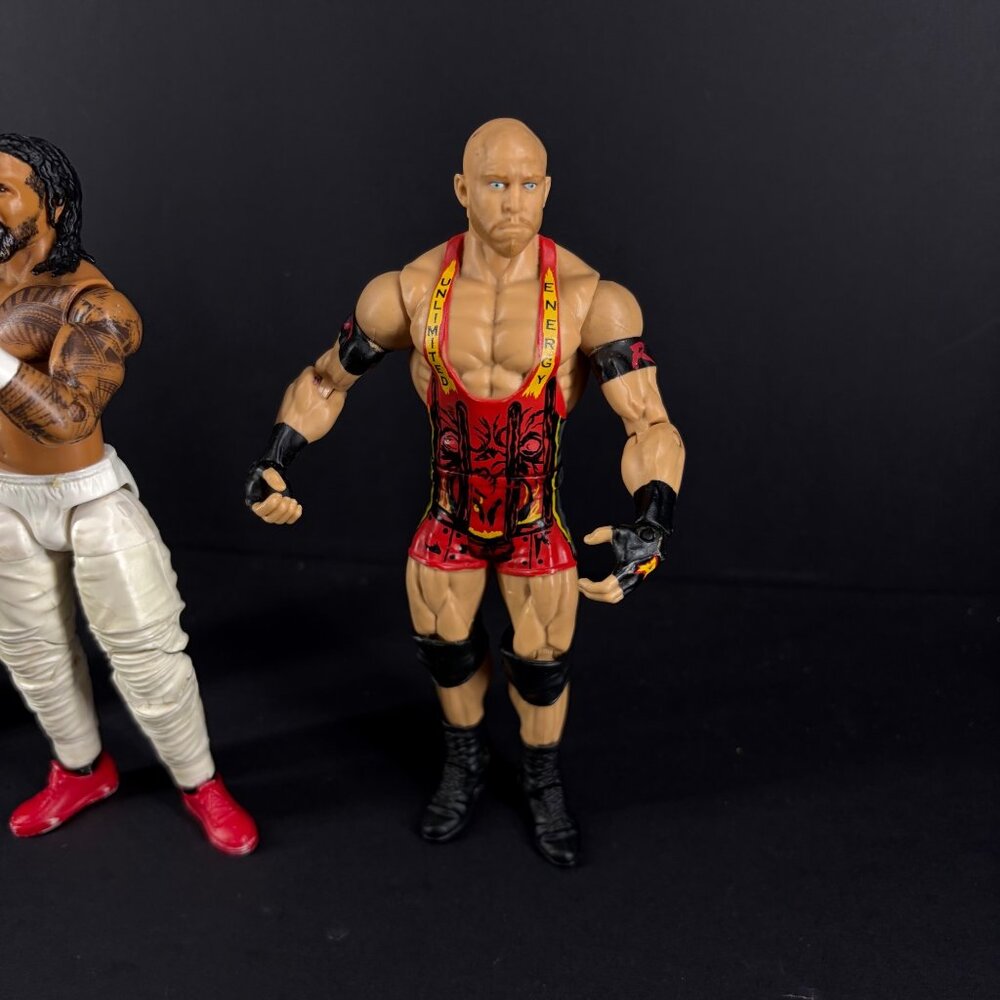 WWE Action Figures Set Of 3 - Randy Orton Roman Reigns Rob Van Dam Collectibles - Picture 3 of 6